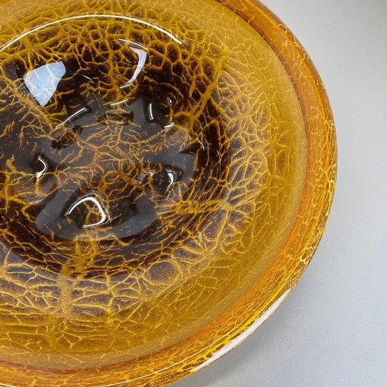 Image 1 of Vintage Art Deco glazen schaal van Karl Wiedmann voor Wmf, Duitsland jaren 1930