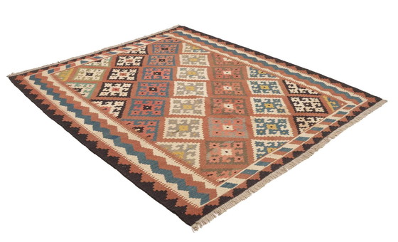 Image 1 of Kelim Fars Qashqai - Handgeweven-Ongebruikt 200 X 170 cm Nr. 448954