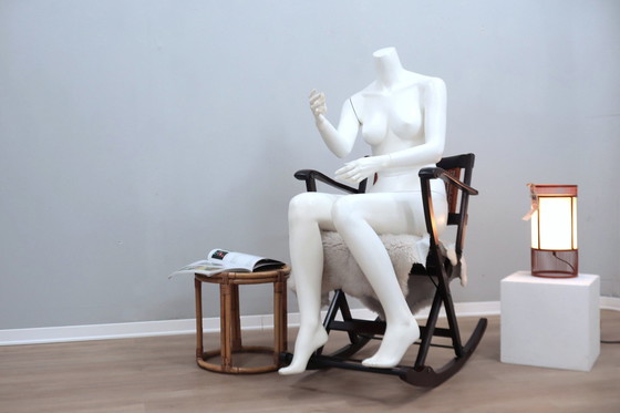 Image 1 of Mid Century Schommelstoelen F.lli Reguitti 1950