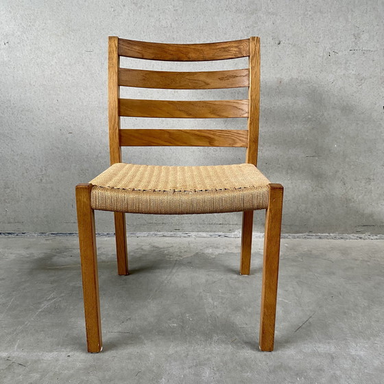 Image 1 of 4X J.L Møller Eetkamerstoelen