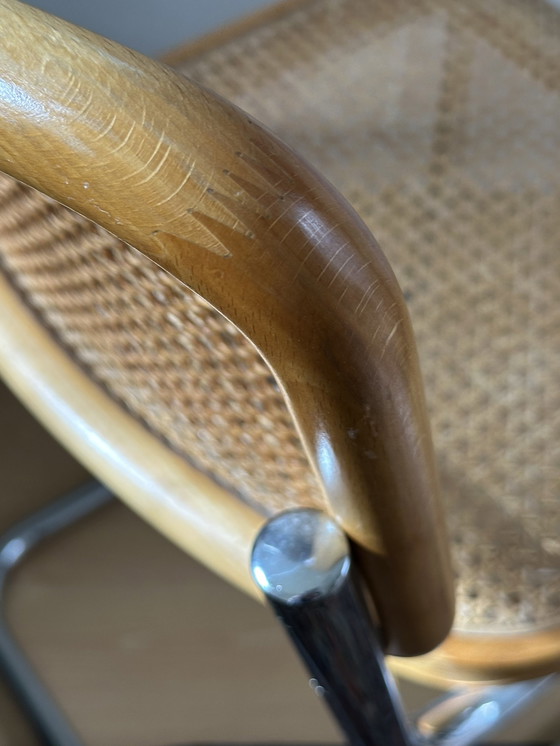 Image 1 of 2x Thonet Eetkamerstoelen Model S 32