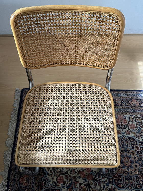 Image 1 of 2x Thonet Eetkamerstoelen Model S 32