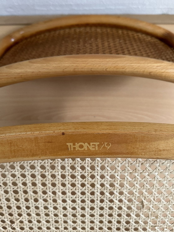 Image 1 of 2x Thonet Eetkamerstoelen Model S 32