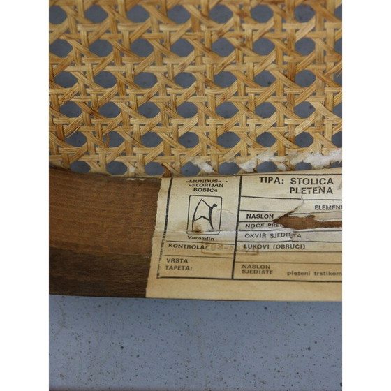 Image 1 of Paar vintage Thonet 207R eetkamerstoelen