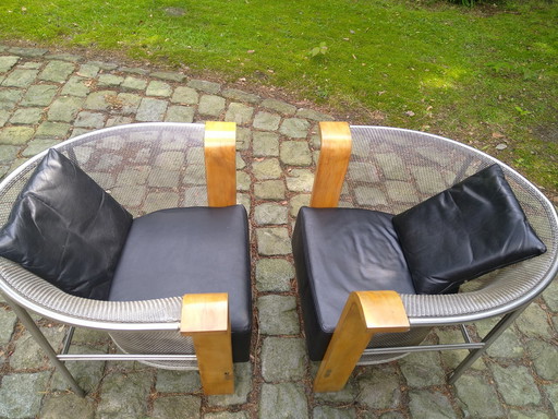 2x Loungestoelen Sesesong Saison van Bulfoni