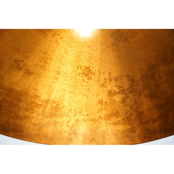 Image 1 of Vintage Space Age bronzen hanglamp uit Staff, Duitsland