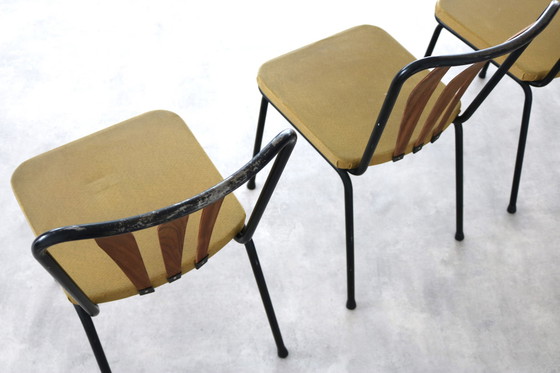 Image 1 of 4x vintage Zweedse stoelen