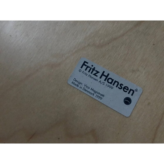 Image 1 of Vintage stoelen van Vico Magistretti voor Fritz Hansen 1999