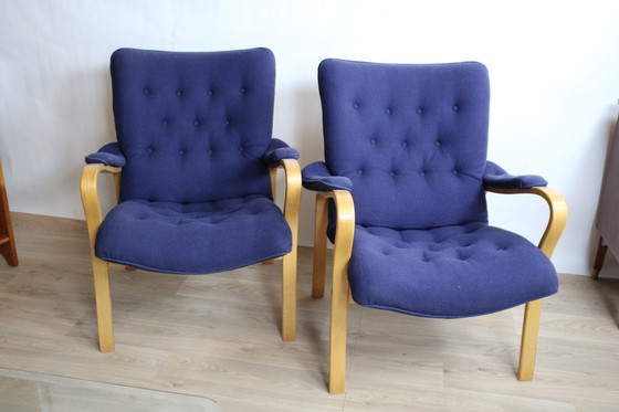 Image 1 of Gustaf Axel Berg voor Bröderna Anderssons Scandinavische fauteuil uit Zweden