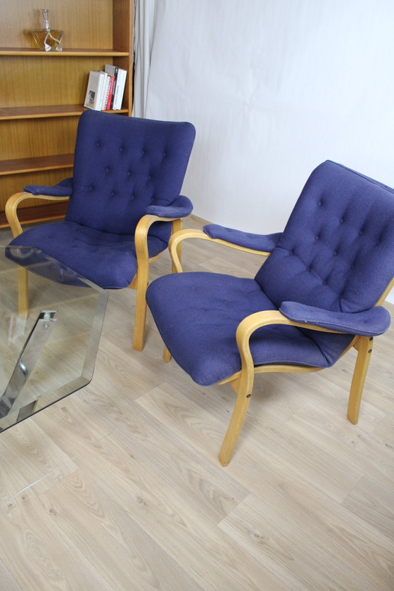 Image 1 of Gustaf Axel Berg voor Bröderna Anderssons Scandinavische fauteuil uit Zweden