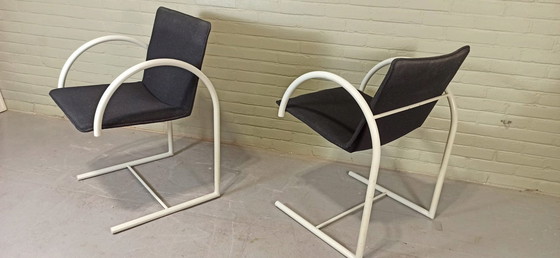 Image 1 of 2 X Karel Boonzaaijer En Pierre Mazairac Voor Metaform Cirkel Stoelen