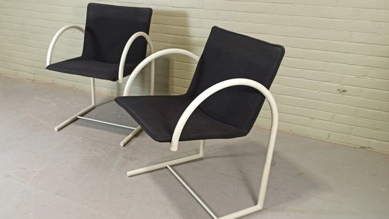 Image 1 of 2 X Karel Boonzaaijer En Pierre Mazairac Voor Metaform Cirkel Stoelen