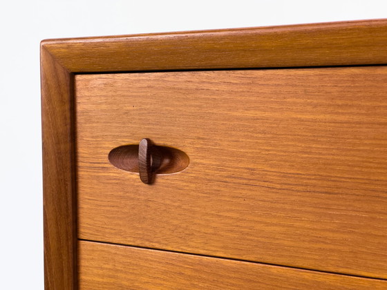 Image 1 of Deens teakhouten dressoir van H.W. Klein voor Bramin, 1960S