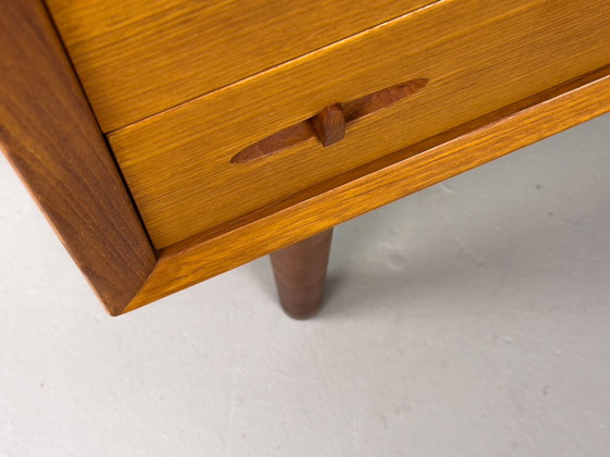 Image 1 of Deens teakhouten dressoir van H.W. Klein voor Bramin, 1960S