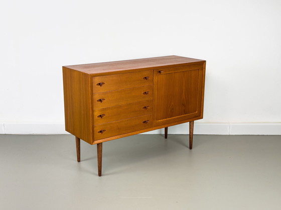 Image 1 of Deens teakhouten dressoir van H.W. Klein voor Bramin, 1960S