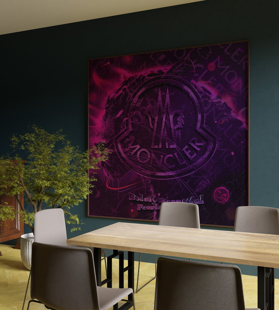 Image 1 of Aurora Instinct X Moncler - 200X140Cm - Limited Edition (Ori, 1983)