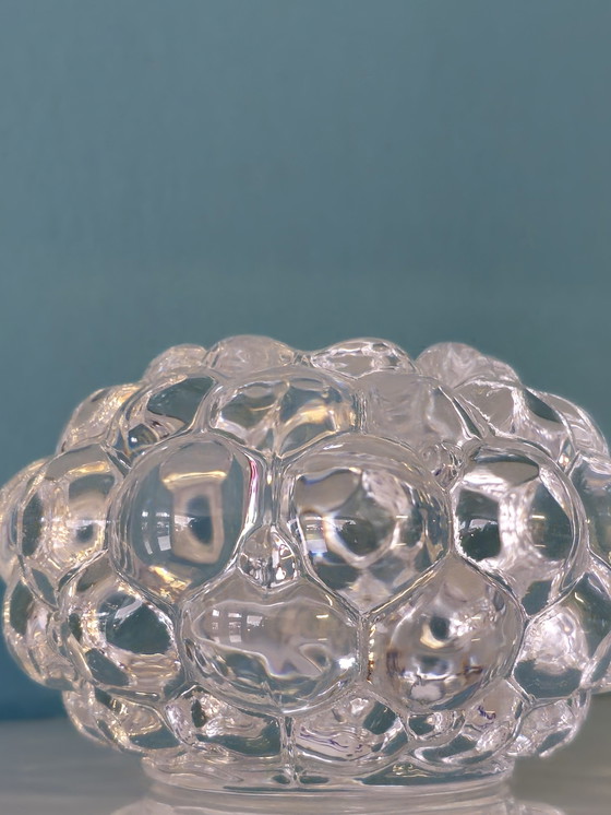 Image 1 of Set Vintage Orrefors Kristiallen Waxine Waxinehouders Glas 