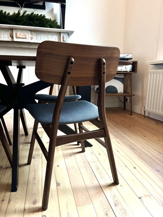 Image 1 of Kave Home Naanim Tafel + 4X Selia Stoelen