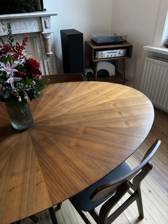 Image 1 of Kave Home Naanim Tafel + 4X Selia Stoelen