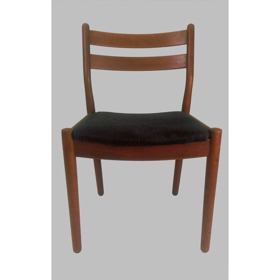 Image 1 of Set van 6 Poul Volther eetkamerstoelen