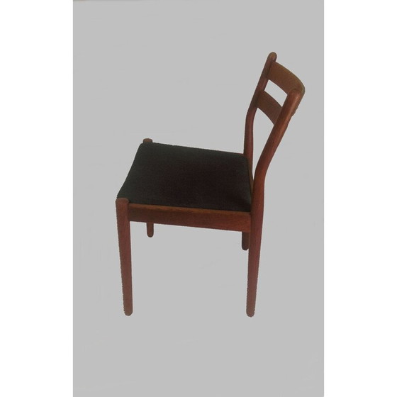 Image 1 of Set van 6 Poul Volther eetkamerstoelen
