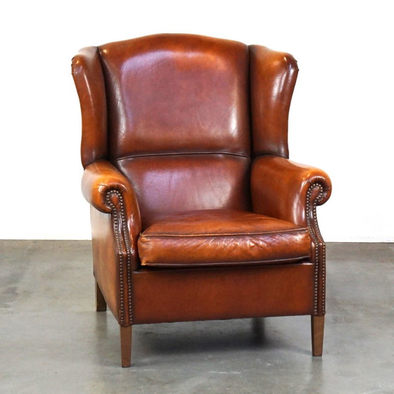 Image 1 of Schapenleren Oorfauteuil