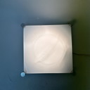 Vintage "Bolla" ceiling lamp by Elio Martinelli - 1980s