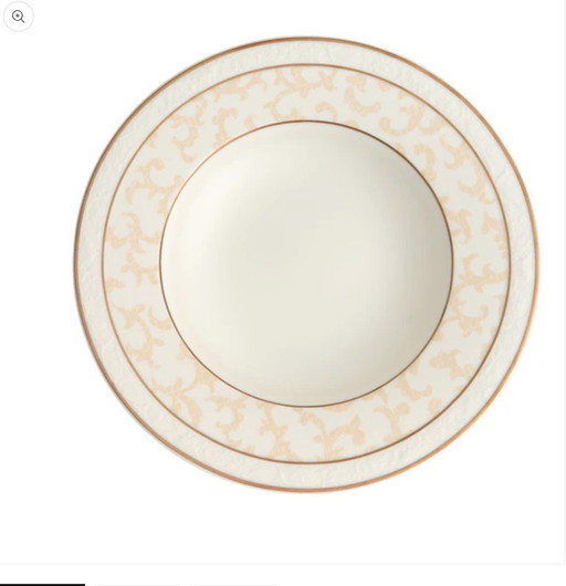 30X Villeroy & Boch Ivoire Eetset (Sous Plat, Plat bord, Diep bord, Saladebord, Broodbord)