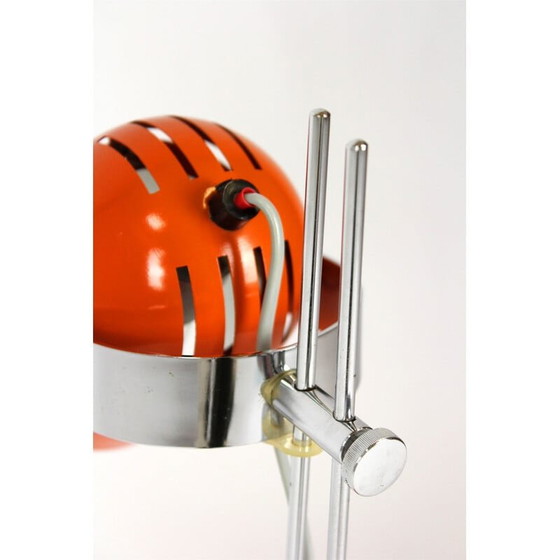 Image 1 of Vintage oranje tafellamp van Stanislav Indra, 1970