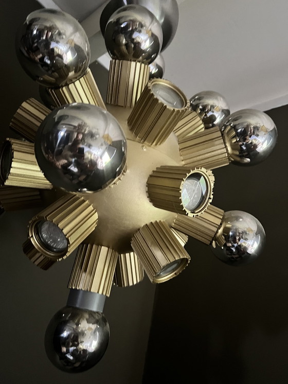 Image 1 of Vintage Space Age Sputnik Lamp