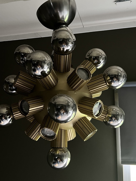 Image 1 of Vintage Space Age Sputnik Lamp