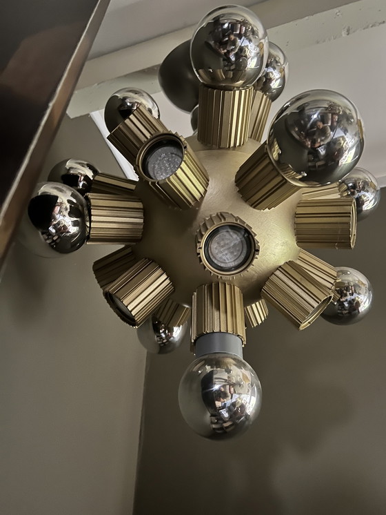 Image 1 of Vintage Space Age Sputnik Lamp