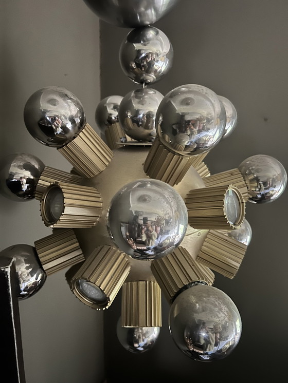 Image 1 of Vintage Space Age Sputnik Lamp