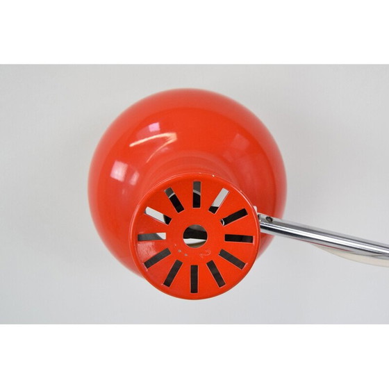 Image 1 of Vintage metalen en chromen lamp van Josef Hurka voor Napako, Tsjecho-Slowakije 1970