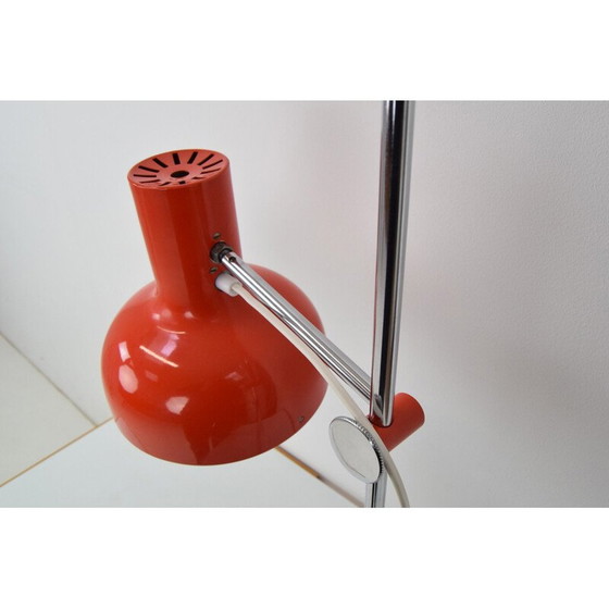 Image 1 of Vintage metalen en chromen lamp van Josef Hurka voor Napako, Tsjecho-Slowakije 1970