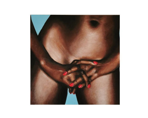 Schilderij - Olivia Caballero - Pudor - Hedendaagse kunst - 2020