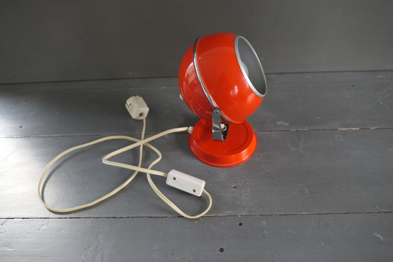 Image 1 of Retro oranje bollamp