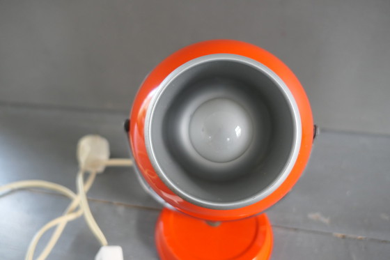 Image 1 of Retro oranje bollamp