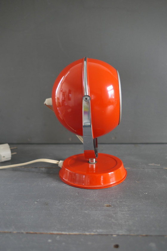 Image 1 of Retro oranje bollamp