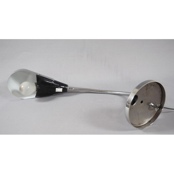 Image 1 of Vintage flexibele metalen bureaulamp, 1960