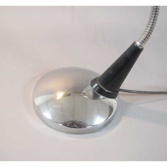 Image 1 of Vintage flexibele metalen bureaulamp, 1960