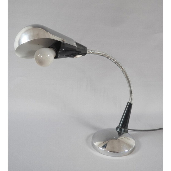 Image 1 of Vintage flexibele metalen bureaulamp, 1960