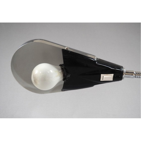 Image 1 of Vintage flexibele metalen bureaulamp, 1960