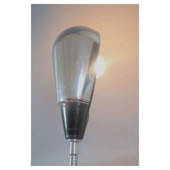 Image 1 of Vintage flexibele metalen bureaulamp, 1960