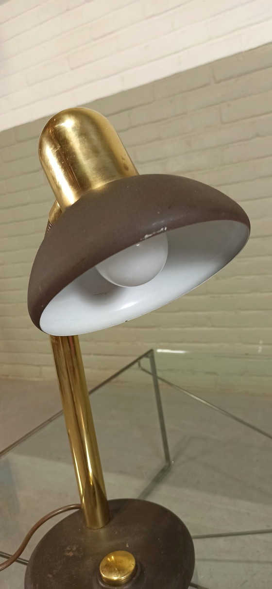 Image 1 of Vintage Egon Hillebrand -Leuchten Bureaulamp