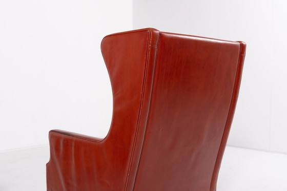 Image 1 of 1970'S Paar Vintage Deens Design 'Wing' Fauteuils van Mogens Hansen