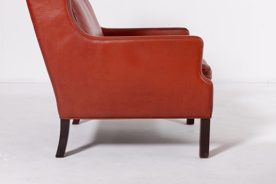 Image 1 of 1970'S Paar Vintage Deens Design 'Wing' Fauteuils van Mogens Hansen