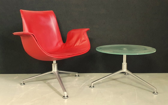 Image 1 of Knoll Fabricius Kastholm Bird FK6727 Chair and Special Table