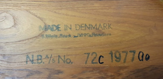 Image 1 of Teak salontafel Niels Bach