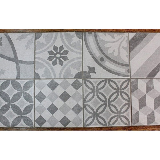 Image 1 of Vintage massief eiken salontafel door R. Guillerme en J. Chambron, 1960